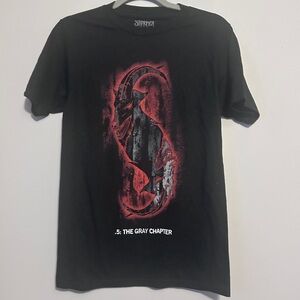 Slipknot '.5: The Gray Chapter' black t-shirt.